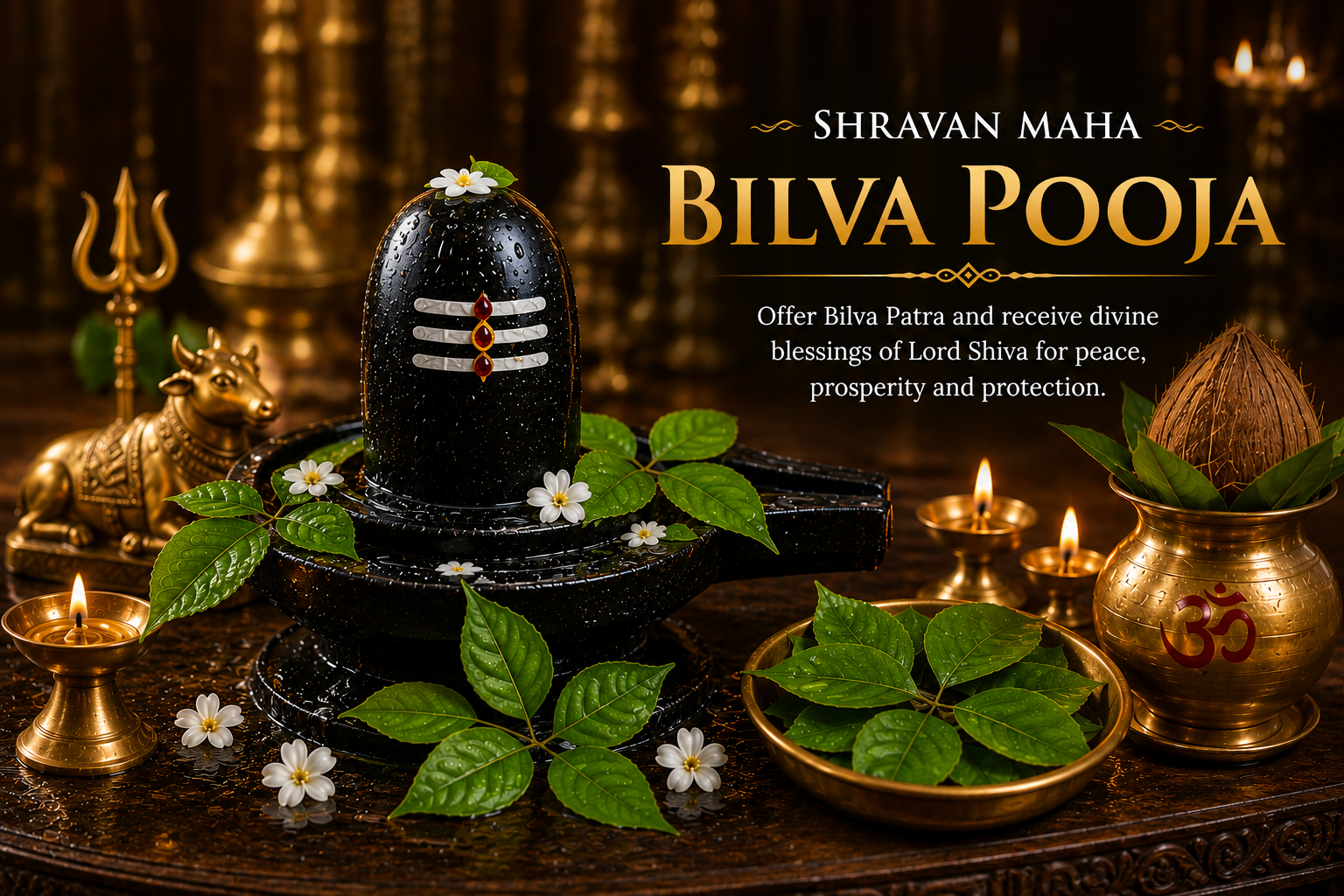 Shravan Mah Bilva Pooja