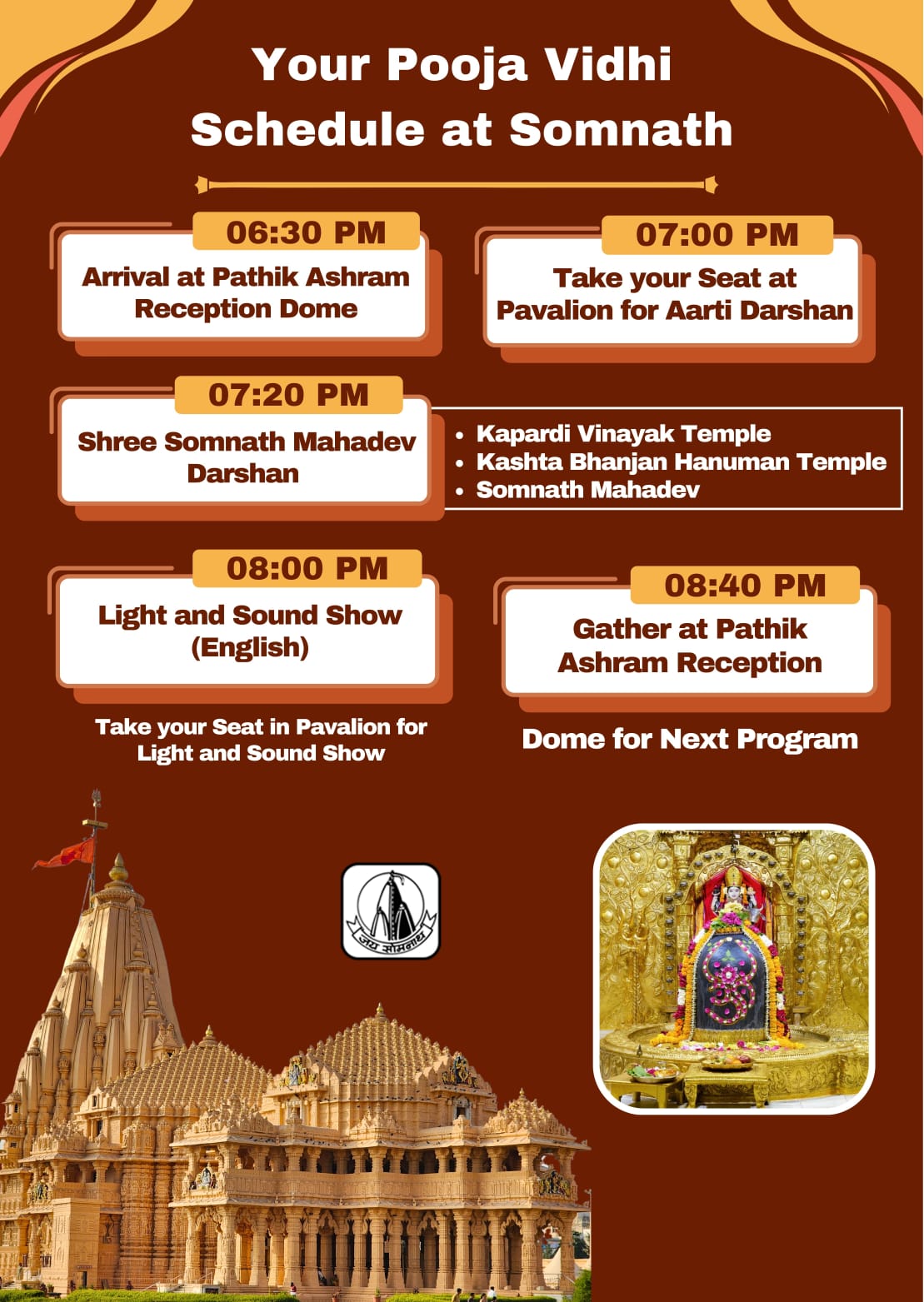 PoojaVidhi Schedule